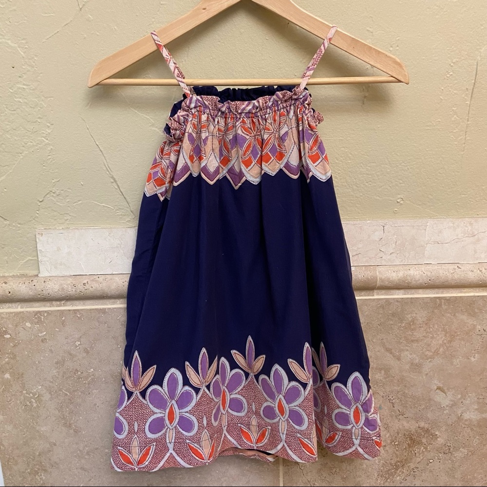 Baby Gap Toddler Floral Ruffle tent Sundress - Size 4 years